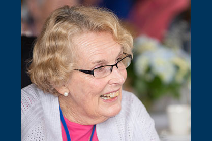 Mary Ellen Atkins ’68. Link to her story