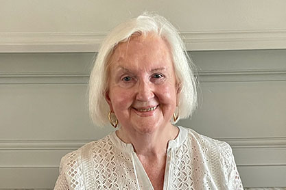 Catherine Sullivan ’56, M’85. Link to her story